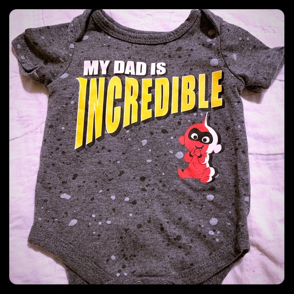incredibles baby onesie